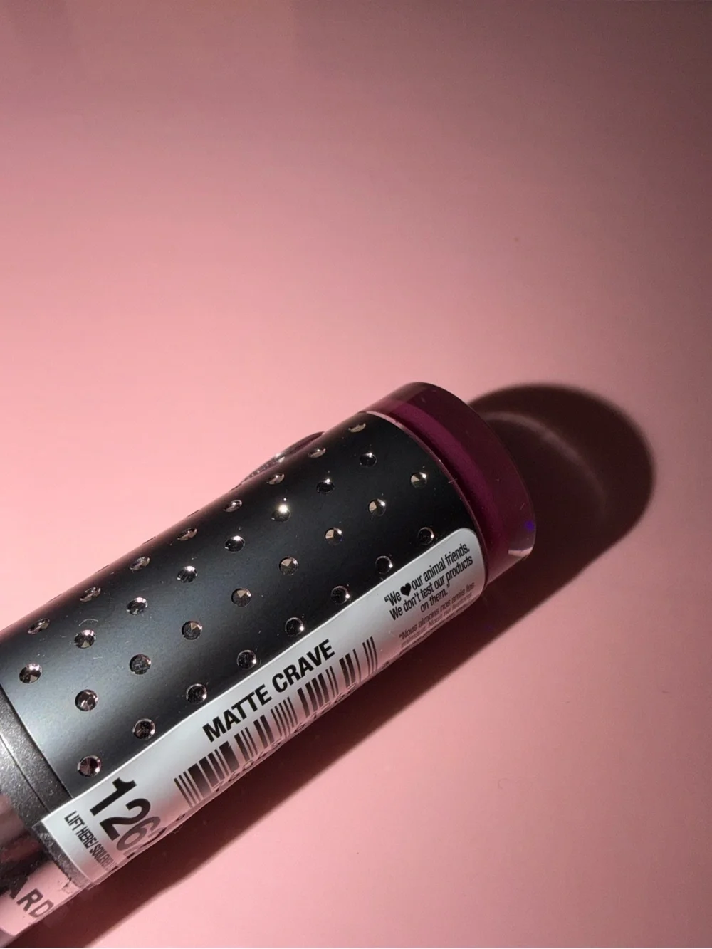 Matte crave Lipstick rhinestone case fierce effects - Women's Makeup NEW/Sealed